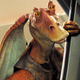 Ilustración para el artículo titulado Es oficial, Jar Jar Binks no estará en Star Wars: The Force Awakens